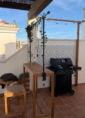 아파트 Torrecilla Penthouse With Private Roof Terrace In Close To The Sea